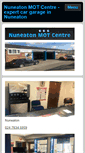 Mobile Screenshot of nuneaton-motcentre.co.uk